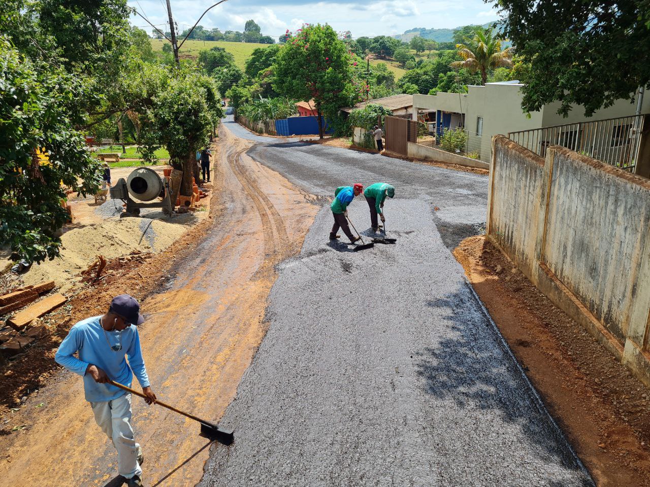 Povoado Do Barreiro Ganha Mil Metros Quadrados De Pavimenta O