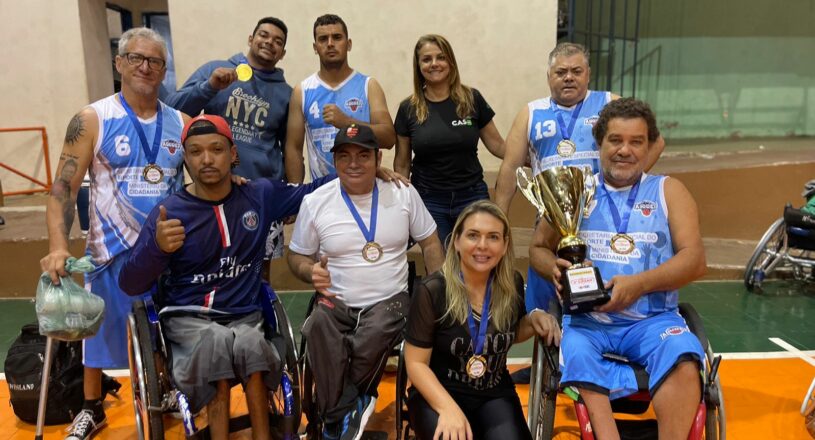 Agodef conquista a 3ª colocação no Campeonato Goiano de Basquete em cadeira de rodas
