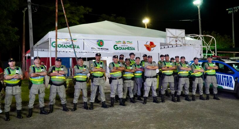 Segurança é um dos grandes atrativos do carnaval de Goianésia