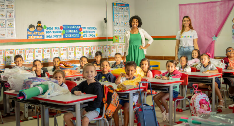 Alunos retornam às aulas na rede municipal de educação de Goianésia