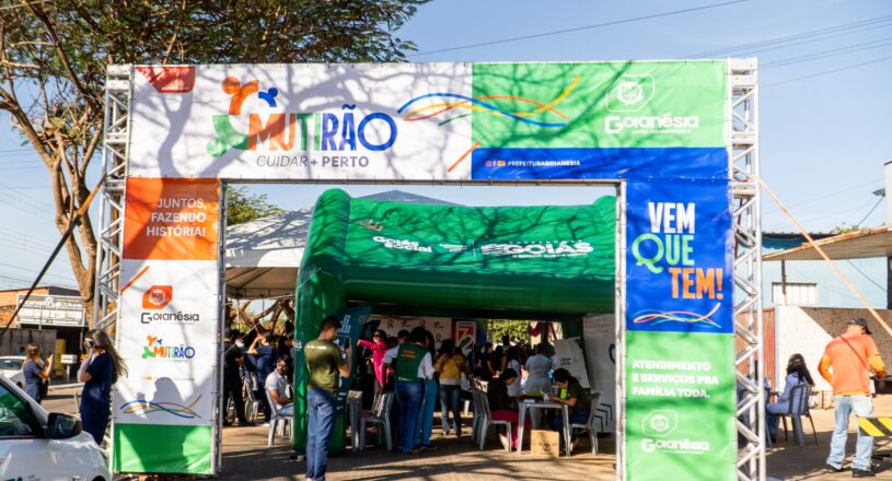 Prefeitura de Goianésia realiza a primeira edição do mutirão “Cuidar + Perto” no Jardim Esperança